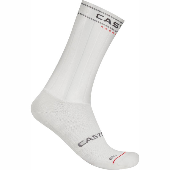 Castelli Fast Feet 4 Aero Socks White