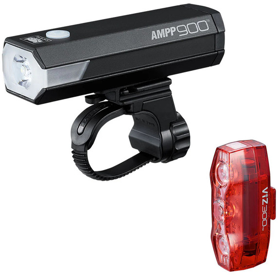Cateye AMPP 900 & Viz 300 USB-C Lightset