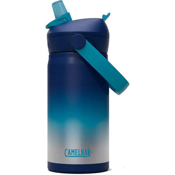 CamelBak Thrive Flip Straw Kids Insulated Stainless Steel Bottle 350ml Blue Haze