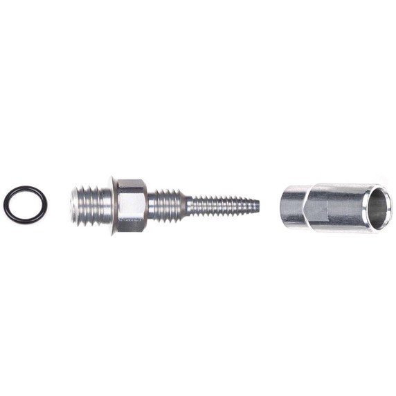 Trickstuff Kevlar Hydraulic Hose Fitting M6x1 For C22 Piccola Caliper Silver