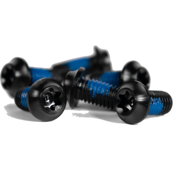 Trickstuff Titanium T25 Rotor Bolts 6pcs Black