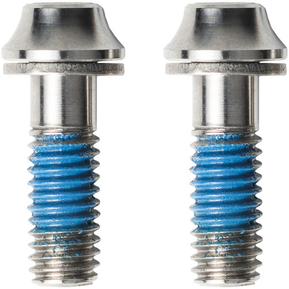 Trickstuff Titanium Post Mount Caliper Bolts 2x M6x18 Silver