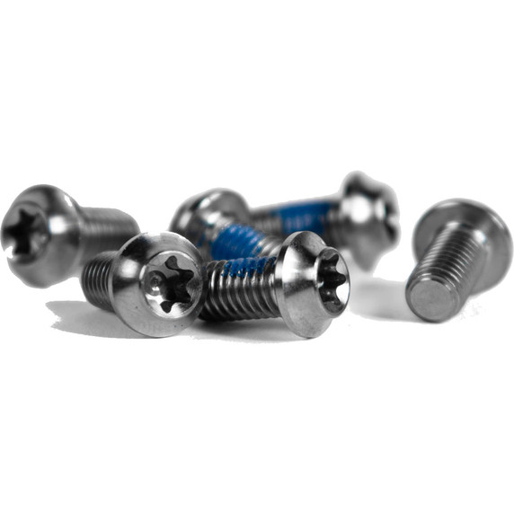 Trickstuff Titanium T25 Rotor Bolts 6pcs Silver