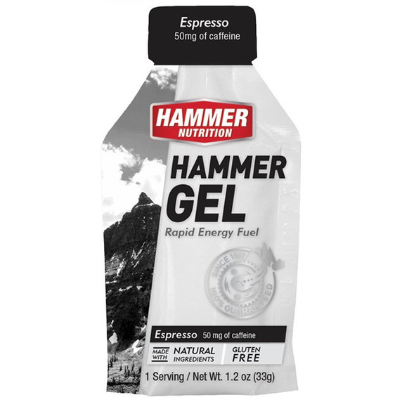Hammer Gel Espresso 33g 50mg Caffeine