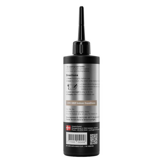 CeramicSpeed UFO Drip Indoor Conditions Wax Lube 100ml