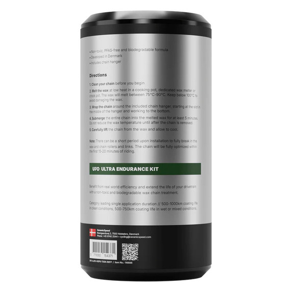 CeramicSpeed UFO Ultra Endurance Chain Waxing Kit