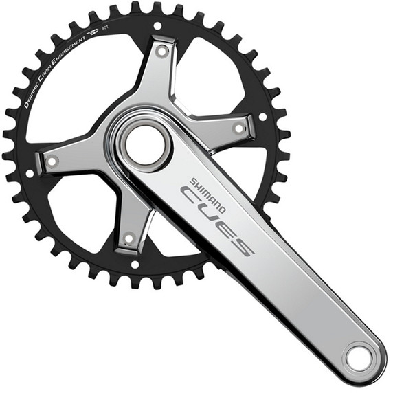 Shimano Cues FC-U6030 Silver Edition 9/10/11 Speed 40T Crankset