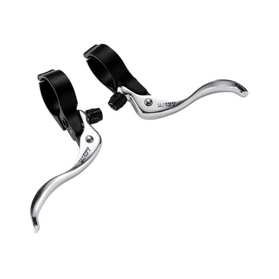 Tektro Inline 31.8mm Brake Lever Set Silver/Black