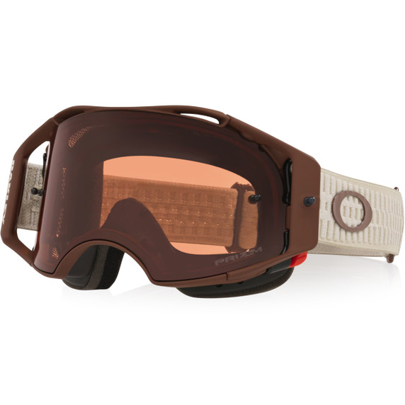 Oakley Airbrake MTB Goggles Sand Mist W/ Prizm Bronze Lens