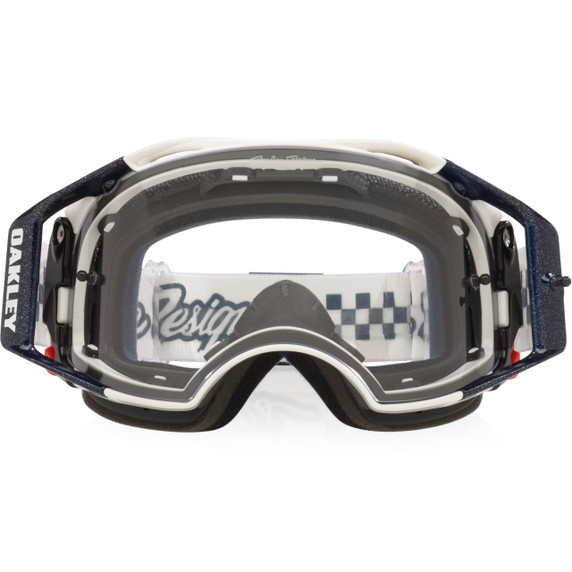 Oakley Airbrake MTB Goggles TLD Ice White W/ Clear Lens