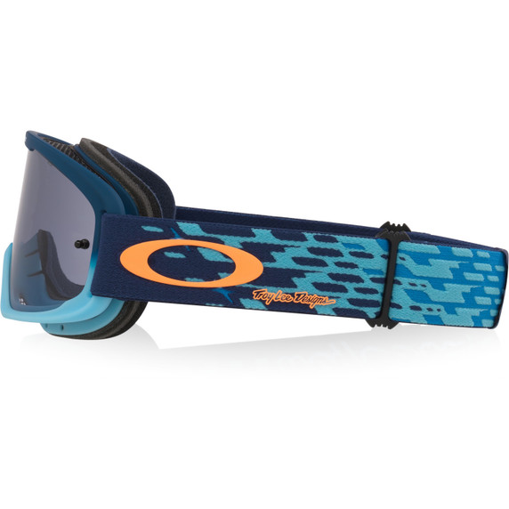 Oakley O-Frame 2.0 Pro MTB Goggles TLD Navy/Clear W/ Light Grey Lens