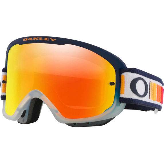 Oakley O-Frame 2.0 Pro MTB Goggles TLD Orange/Clear W/ Fire Iridium Lens