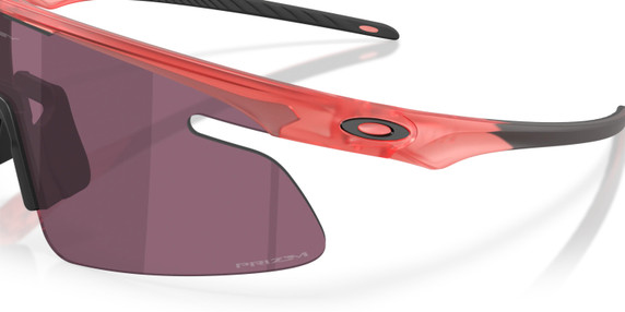 Oakley RSLV Lite Matte Trans Peach W/ Prizm Road Black Lens