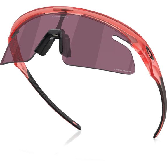 Oakley RSLV Lite Matte Trans Peach W/ Prizm Road Black Lens
