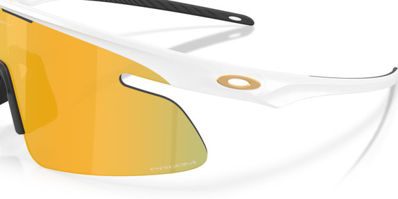Oakley RSLV Lite Matte White W/ Prizm 24K Lens