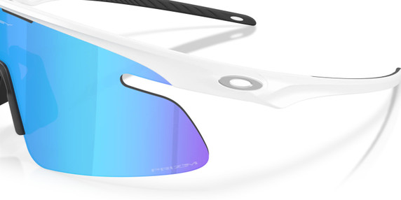 Oakley RSLV Lite Matte White W/ Prizm Sapphire Lens