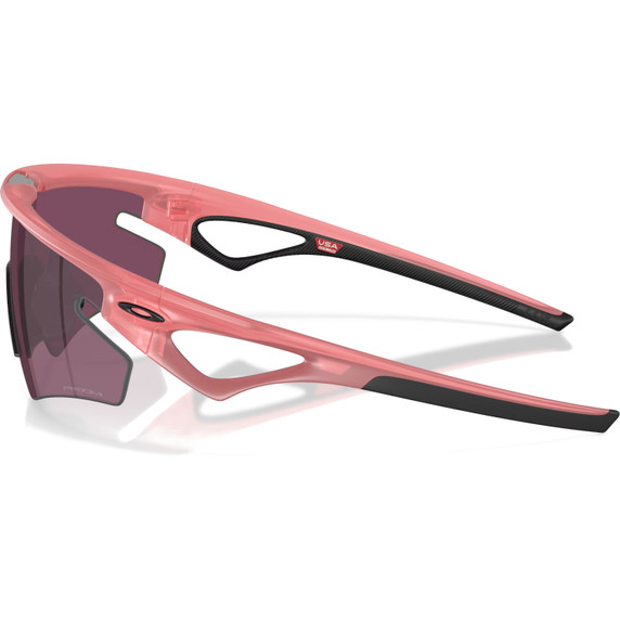 Oakley Sphaera Slash Matte Trans Paloma W/ Prizm Road Black Lens