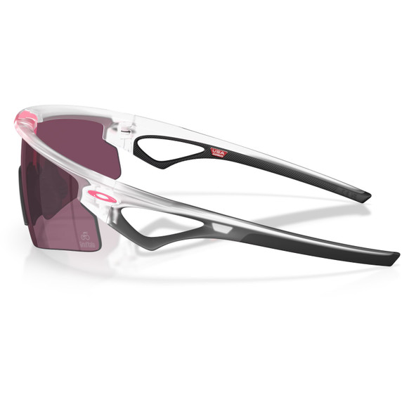 Oakley Sphaera Strike Giro D'Italia Matte Clear W/ Prizm Road Black Lens