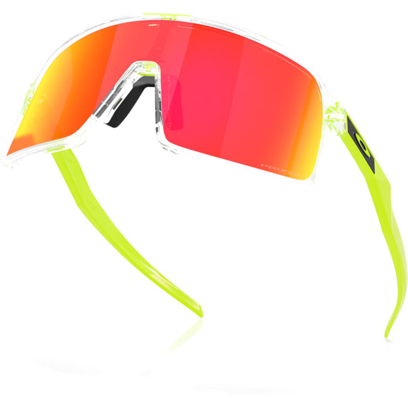 Oakley Sutro Clear W/ Prizm Ruby Lens