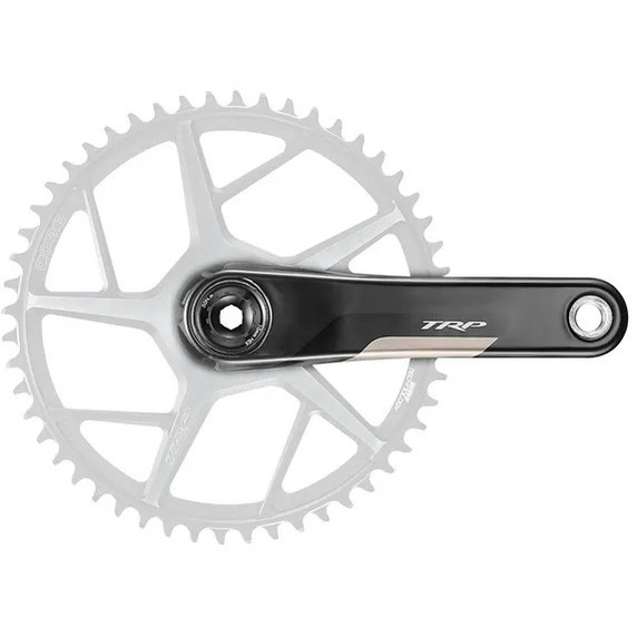 TRP VISTAR Road Crankset Black/Silver