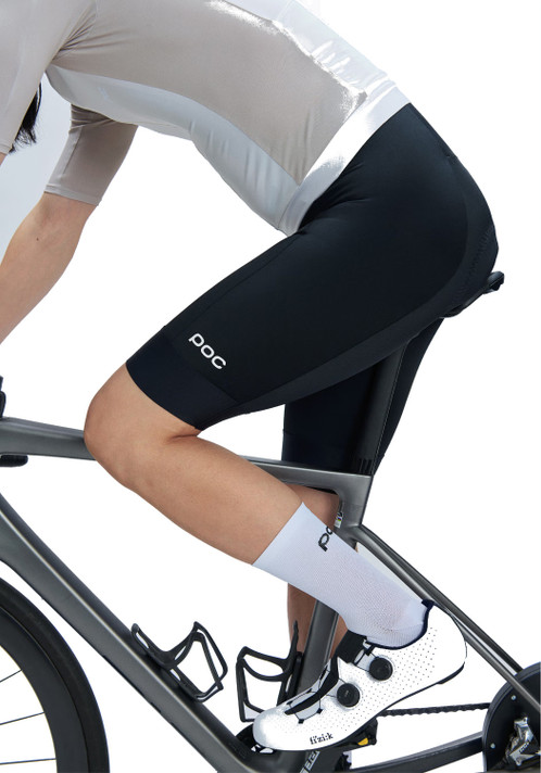POC Mens Cadence Bib Shorts Uranium Black