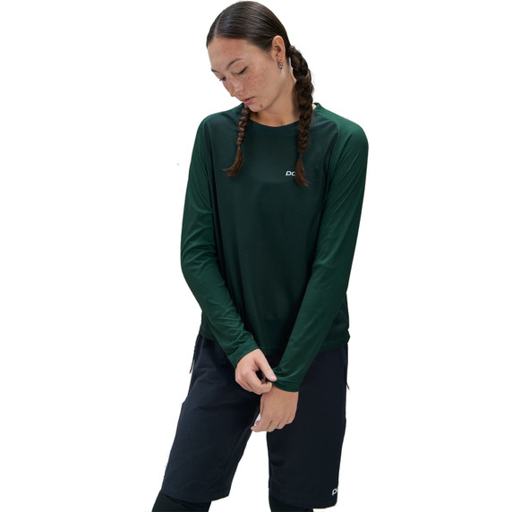 POC Womens Motion Air LS Jersey Pargasite Green