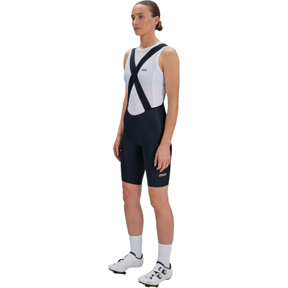 POC Womens Raceday Bib Shorts Uranium Black