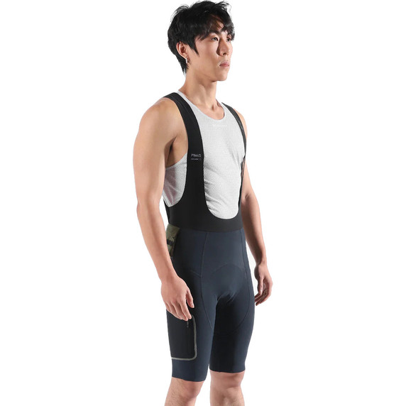 Soomom Escape Trail Utility Bib Shorts Tidewood