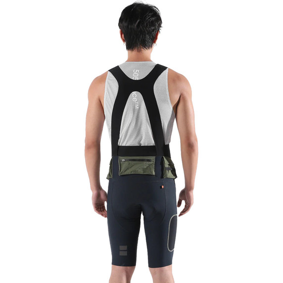 Soomom Escape Trail Utility Bib Shorts Tidewood