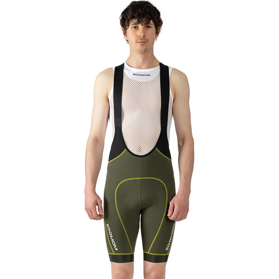 Soomom Race Bib Shorts Army Green