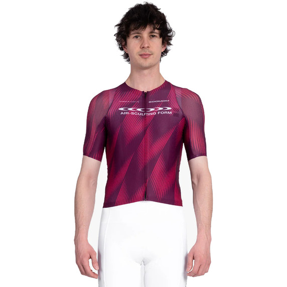 Soomom Race Lightweight Cycling Jersey Magenta