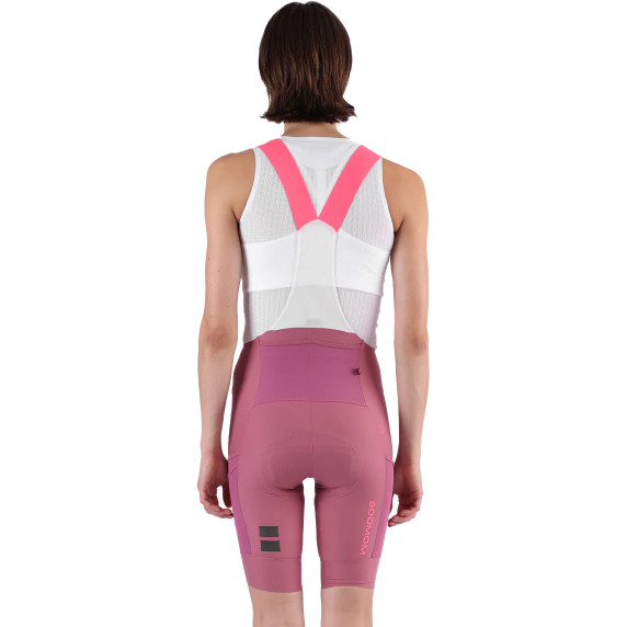 Soomom Womens All-Round Utility Bib Shorts Mauve