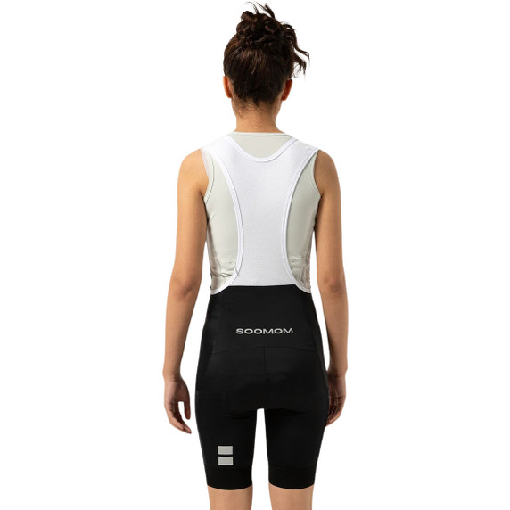 Soomom Women's Base Cargo Bib Shorts Black