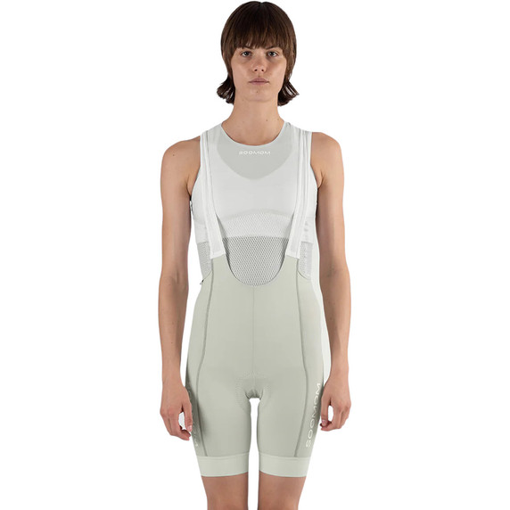 Soomom Womens Base Mini Bib Shorts Oat Dust