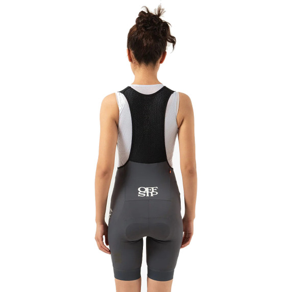 Soomom Womens Base Studio Edition Bib Shorts Deep Grey