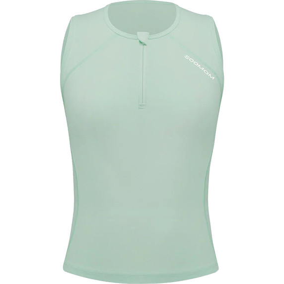 Soomom Womens Sleeveless Base Aero Vest Mistleaf