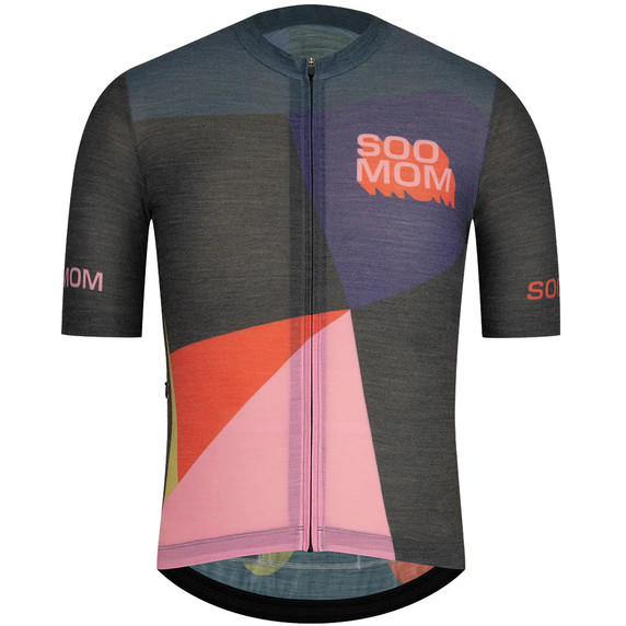 Soomom x Spin Spin Art Series Merino Jersey Blocking