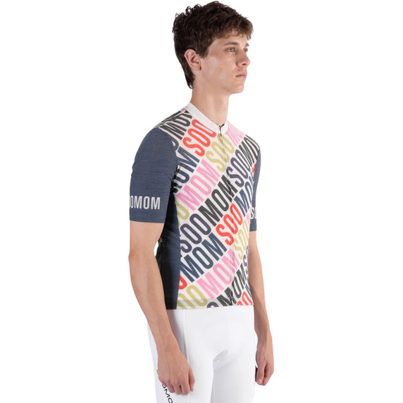 Soomom x Spin Spin Art Series Merino Jersey Slipstream