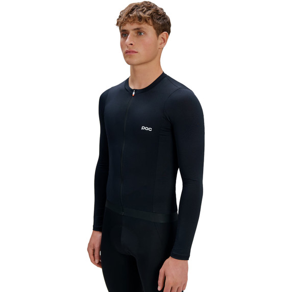 POC Mens Cadence LS Jersey Uranium Black