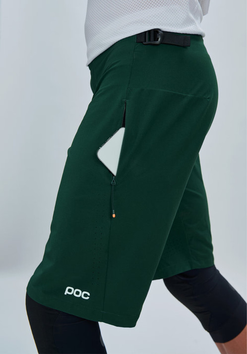 POC Mens Motion Air Shorts Pargasite Green