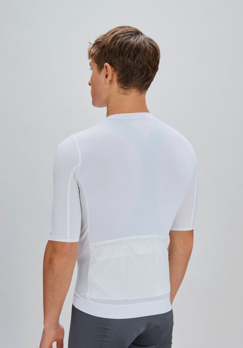 POC Mens Raceday SS Jersey Hydrogen White