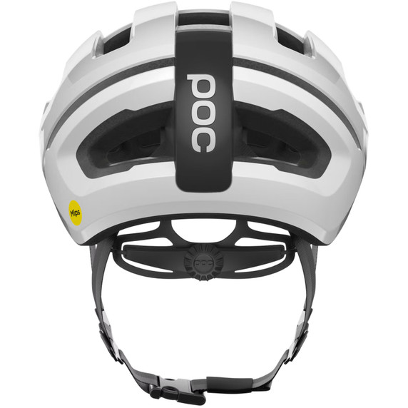 POC Omne Air MIPS Road Helmet Hydrogen White/Uranium Black Matt w/Logo