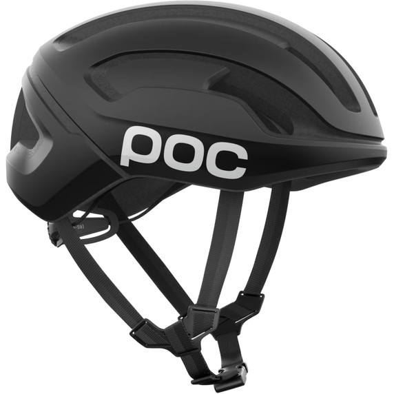 POC Omne Air MIPS Road Helmet Uranium Black Matt/Hydrogen White w/Logo