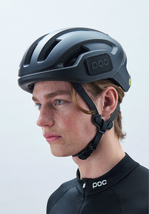 POC Omne Ultra MIPS Gravel Helmet Uranium Black Matt