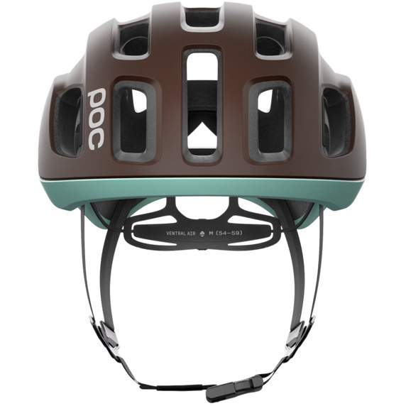 POC Ventral Air MIPS Road Helmet Bronzite Brown Matt/Lazurite Blue Matt