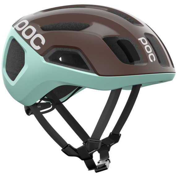 POC Ventral Air MIPS Road Helmet Bronzite Brown Matt/Lazurite Blue Matt