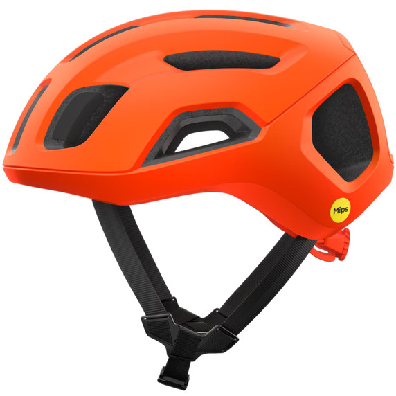 POC Ventral Air MIPS Road Helmet Fluorescent Orange Matt