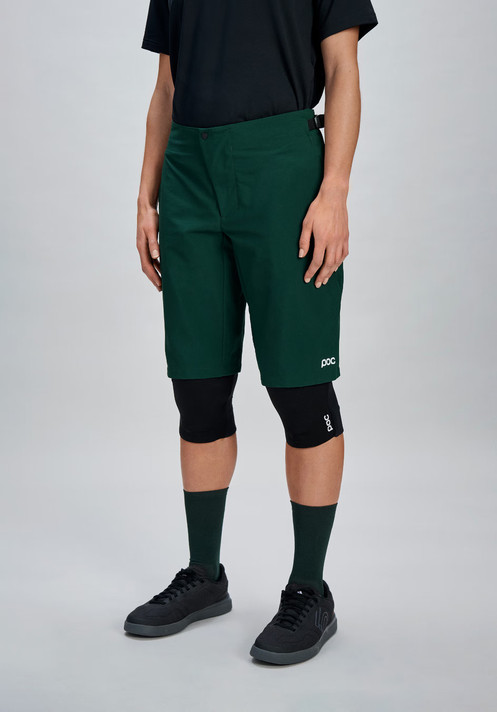 POC Womens Motion Air Shorts Pargasite Green