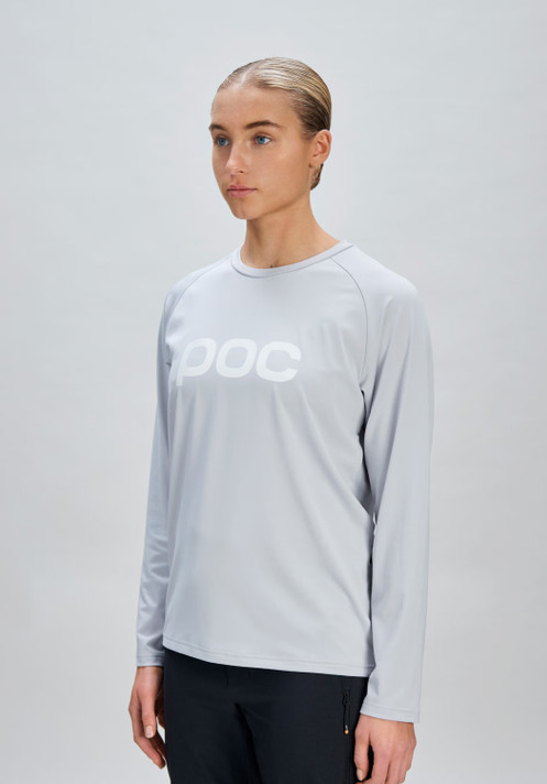 POC Womens Reform Enduro Jersey Granite Grey