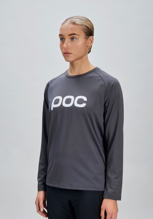 POC Womens Reform Enduro Jersey Sylvanite Grey